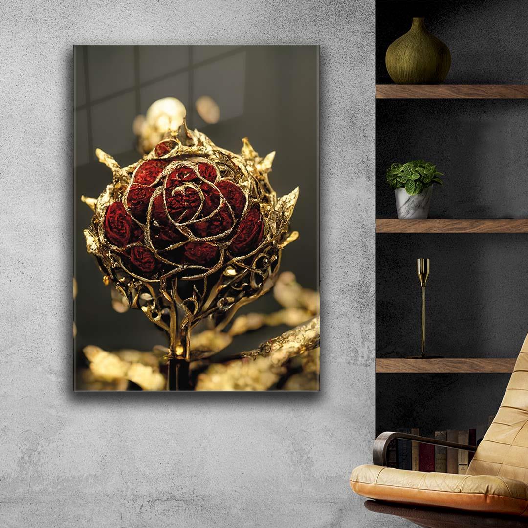 Haftanın İndirimli Ürünü Dikey Cam Tablo 60x90 cm