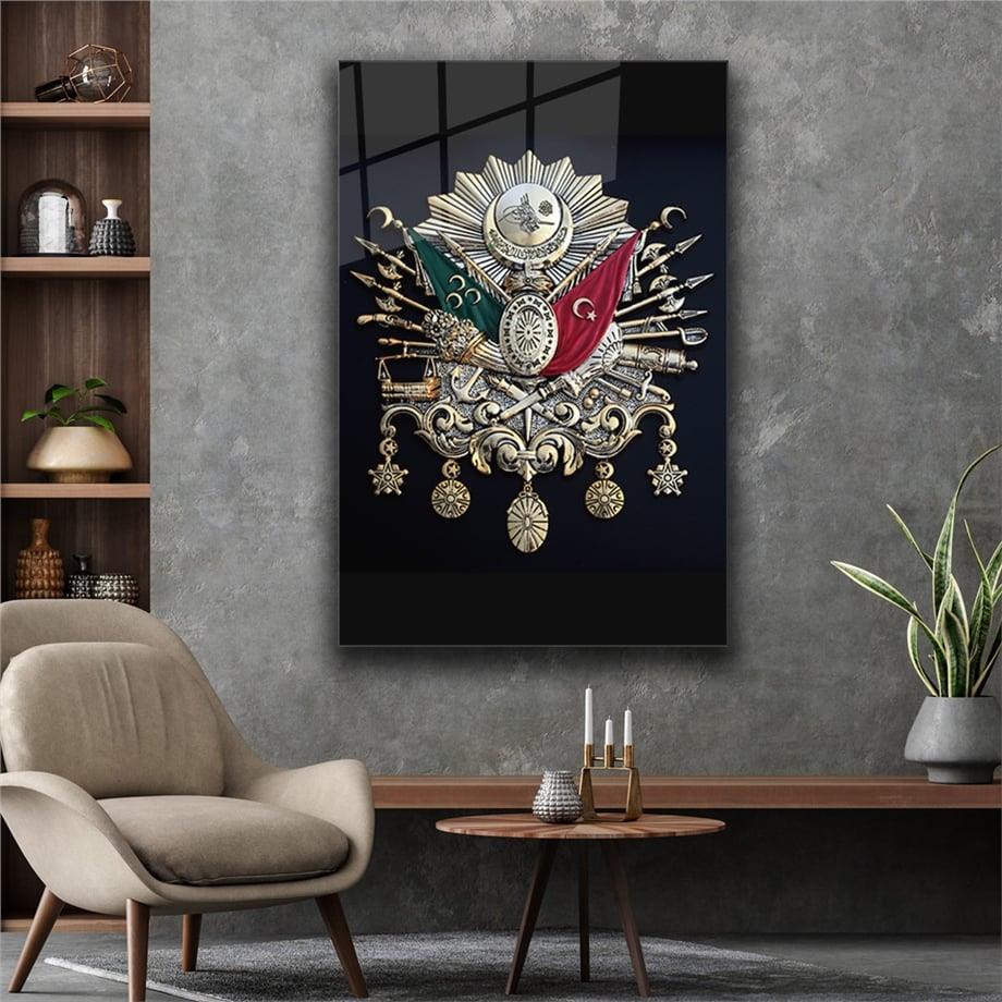 Haftanın İndirimli Ürünü Dikey Cam Tablo 60x90 cm