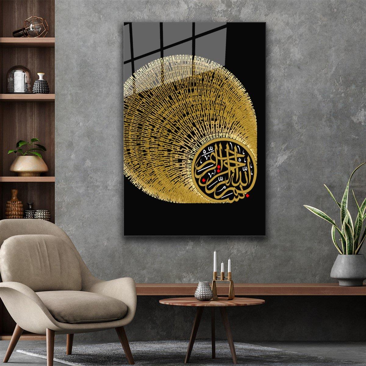 Haftanın İndirimli Ürünü Dikey Cam Tablo 60x90 cm