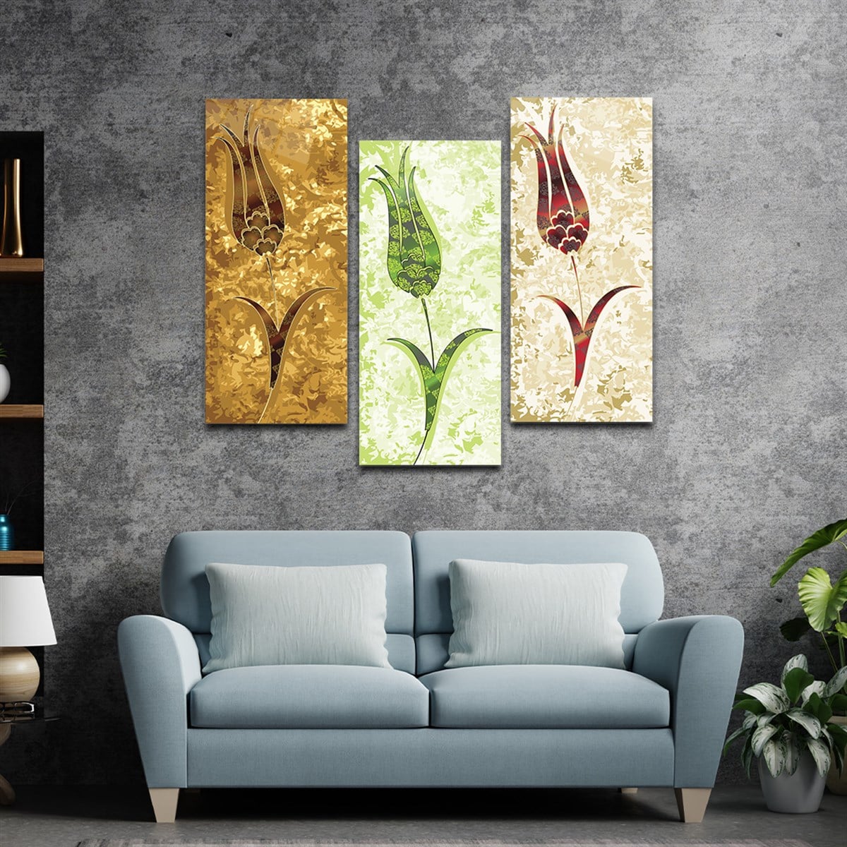 Panoramic Glass Wall Art Sets