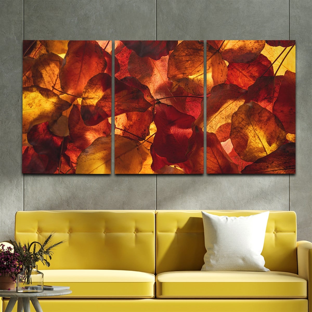 Tempered Glasss Wall Arts Art-Themed Set