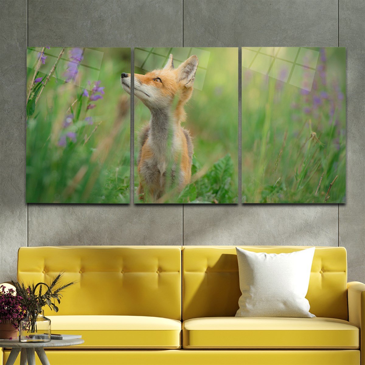 Tempered Glasss Wall Arts Art-Themed Set