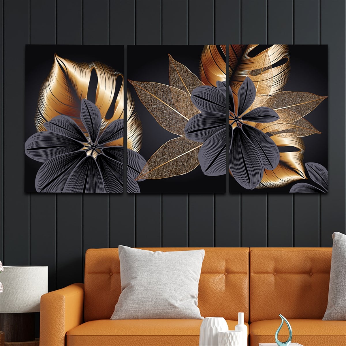 Tempered Glasss Wall Arts Art-Themed Set