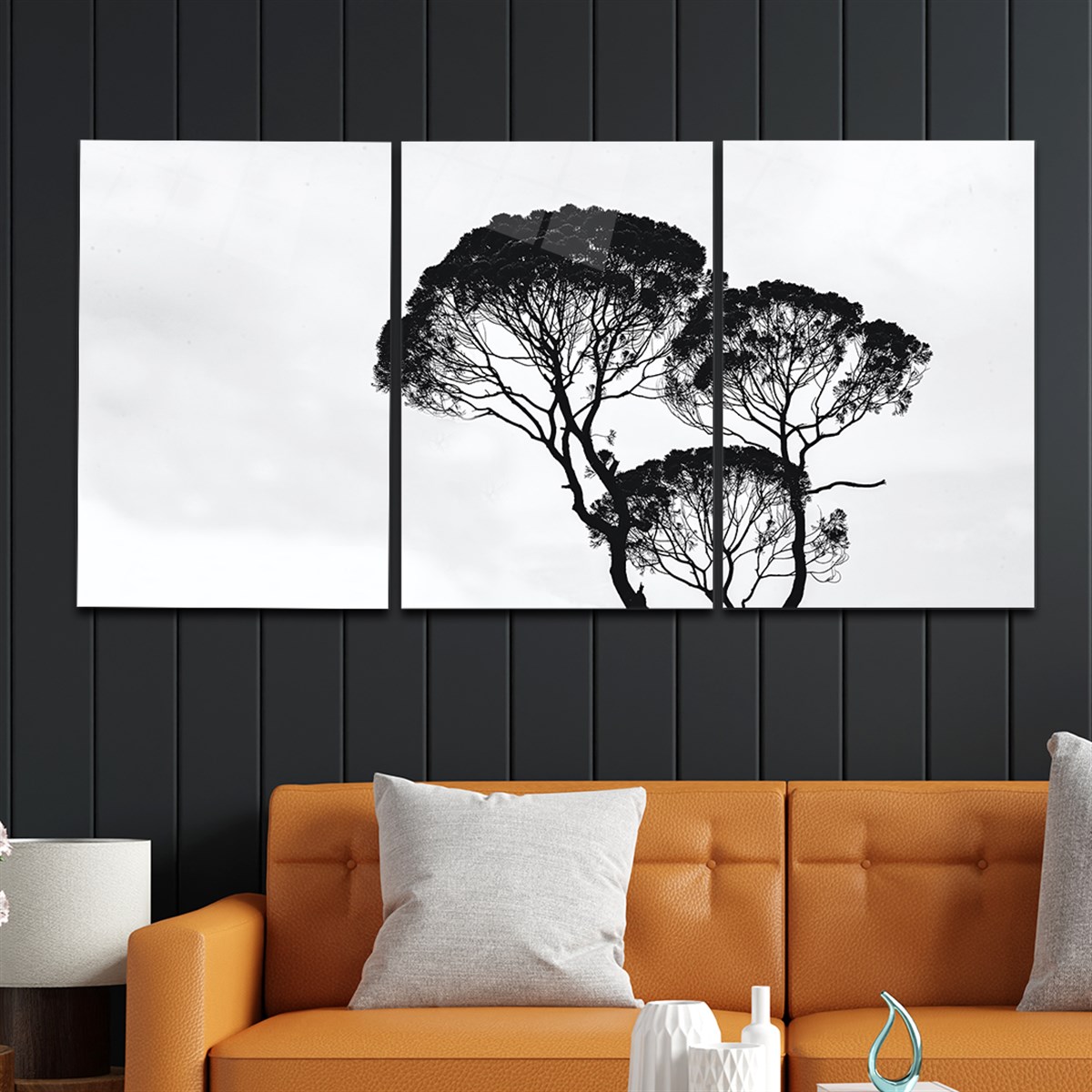 Tempered Glasss Wall Arts Art-Themed Set