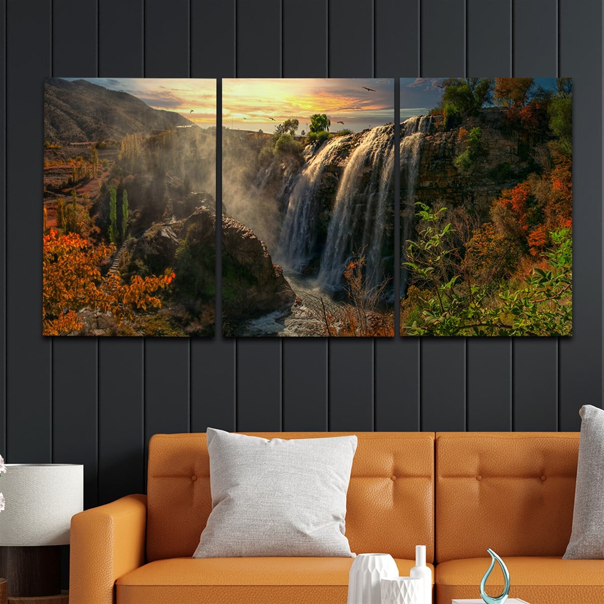 Tempered Glasss Wall Arts Art-Themed Set