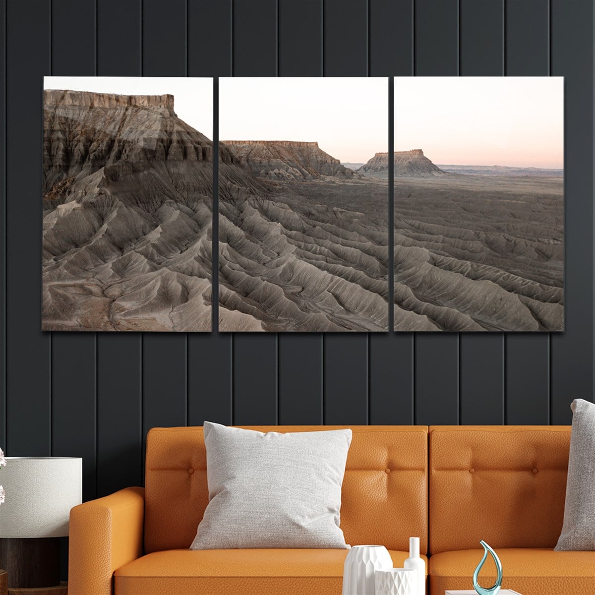 Tempered Glasss Wall Arts Art-Themed Set