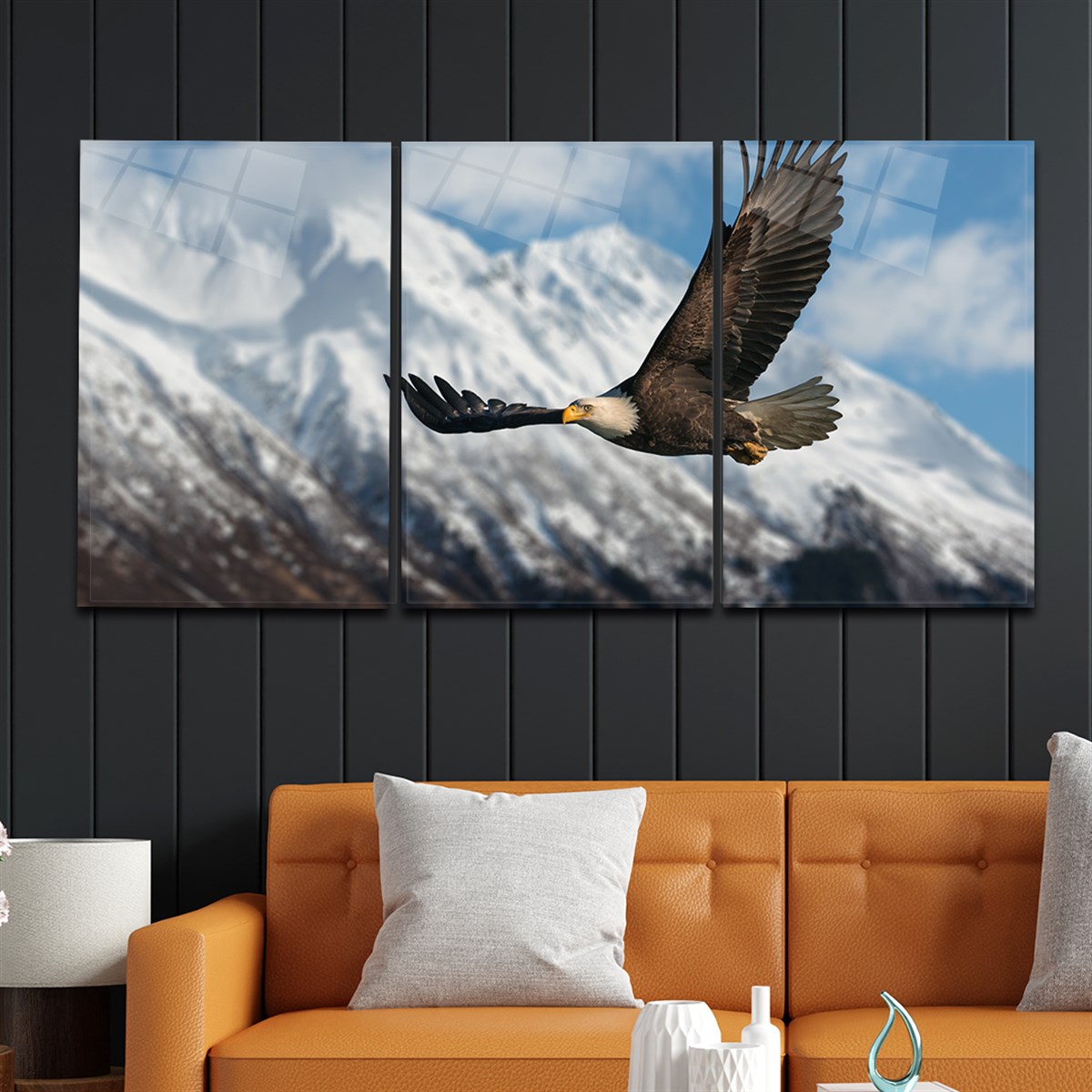 Tempered Glasss Wall Arts Art-Themed Set