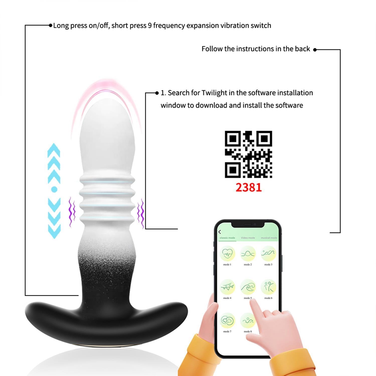 APP Kontrollü 9 Modlu Hareketli Vibratör