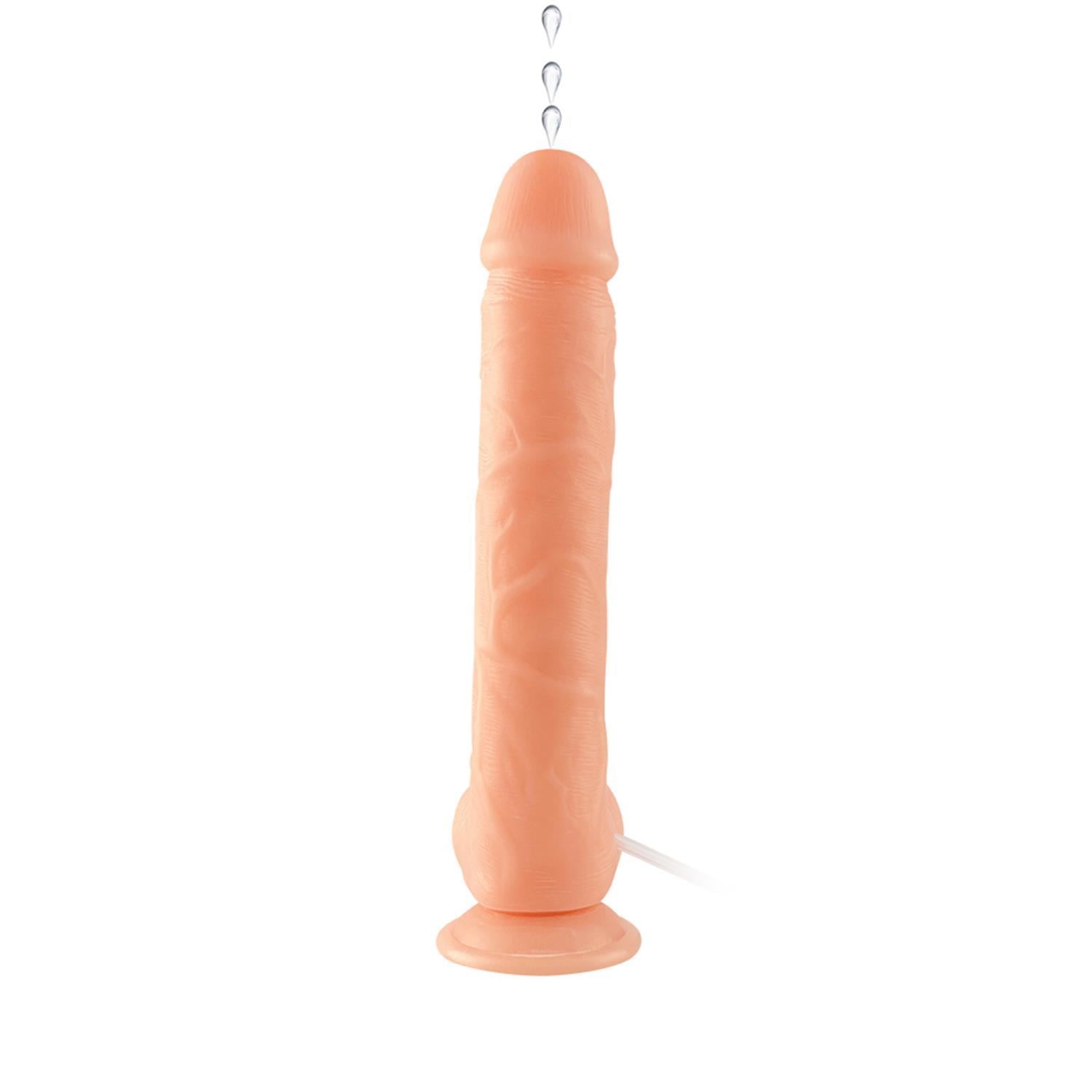 Boşalan Gerçekçi Dildo - 21,5 cm