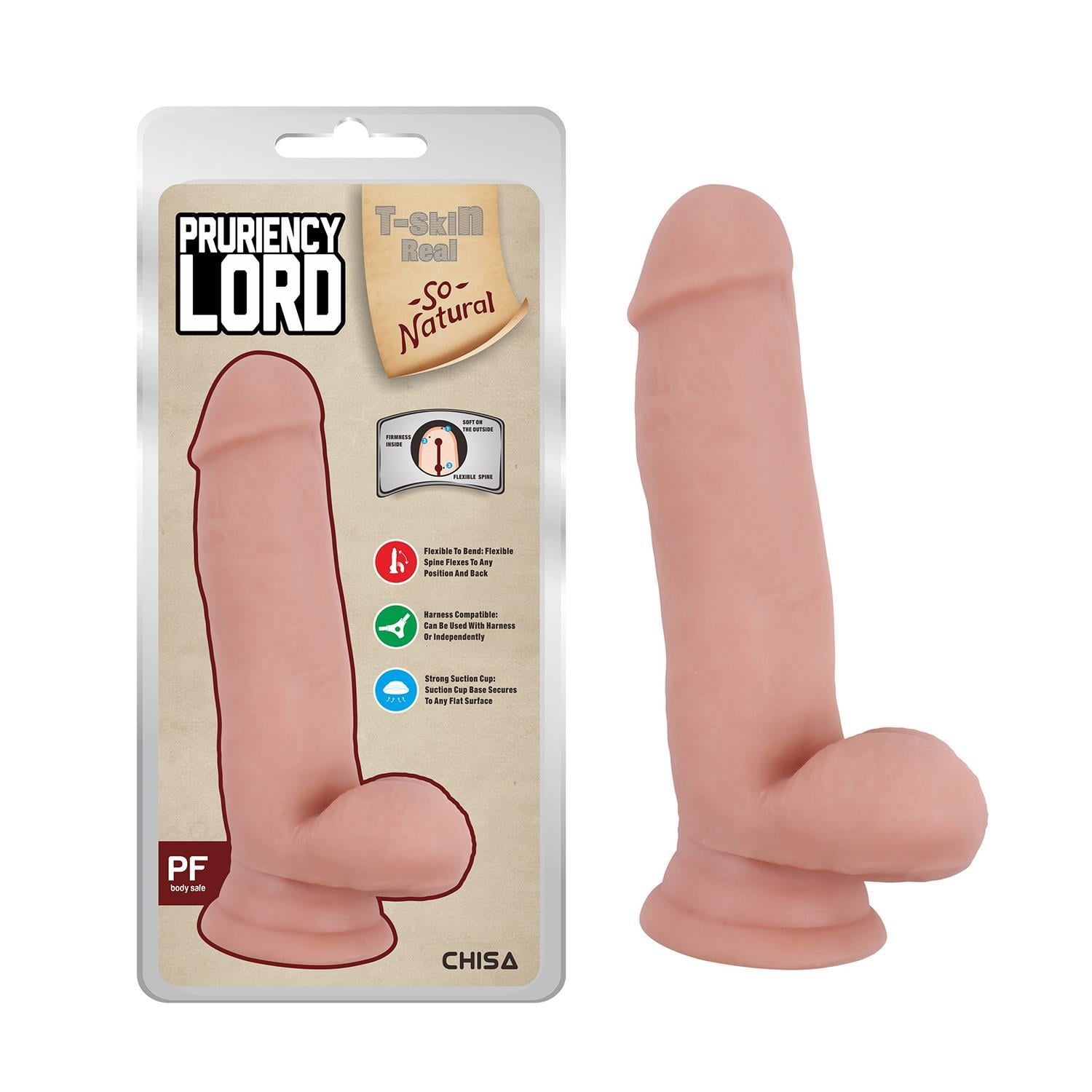 Chisa Pruriency Lord Flesh Realistik Dildo 17.5 cm