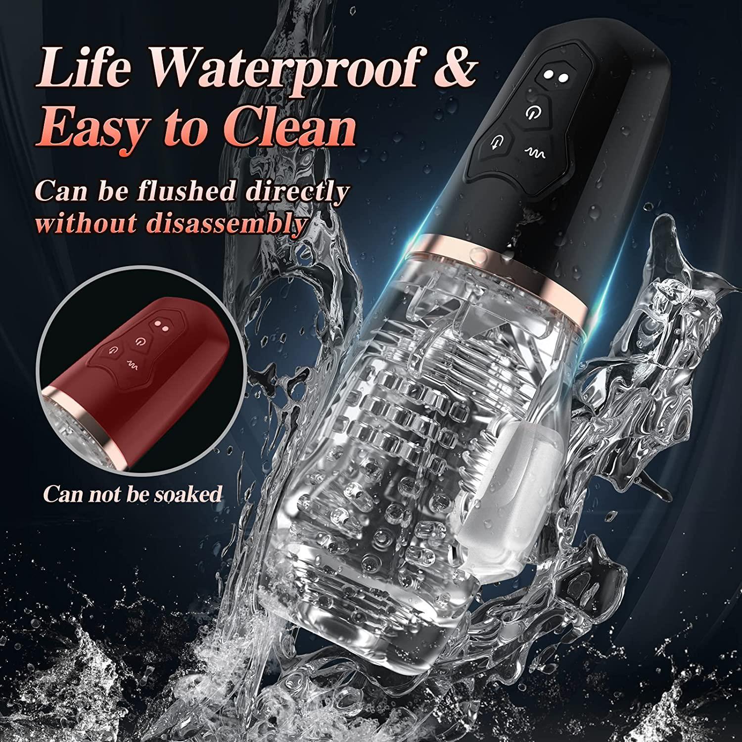 Emişli ve Titreşimli Çift Motorlu Mastürbatör