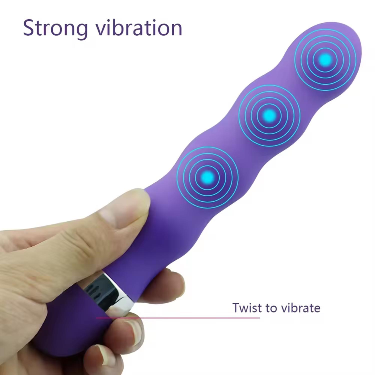 Kıvrımlı G Nokta Uyarıcı Vibratör Mor