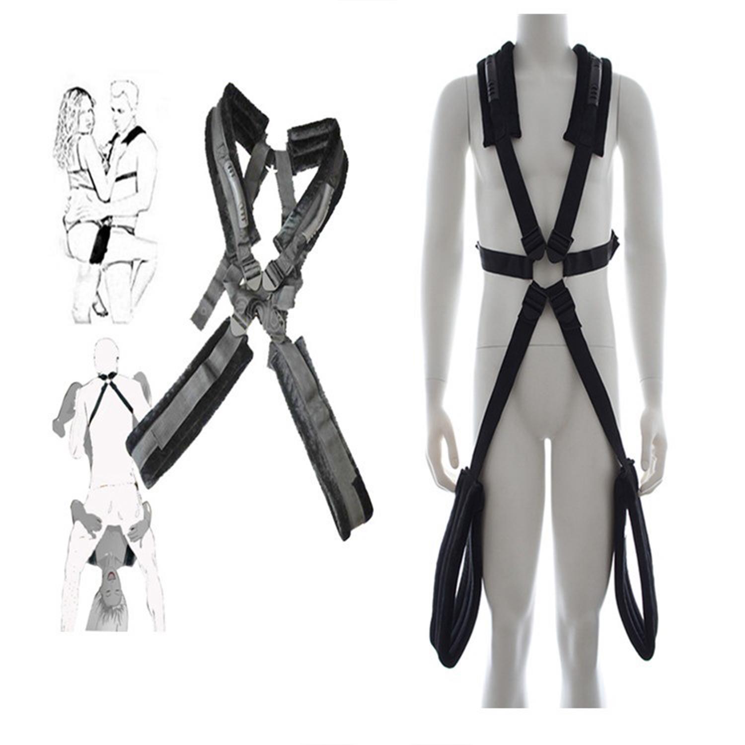 Kucaklama Fantezi Kemeri Siyah