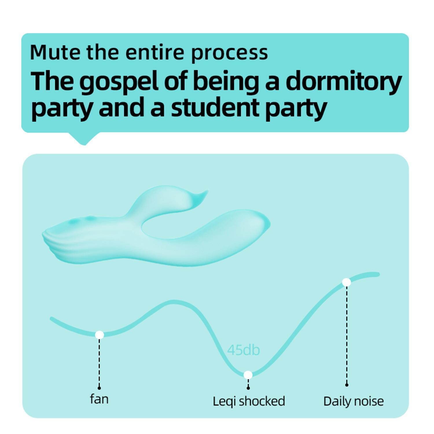 Pembe Tilki Çift Uyarımlı Silikon Rabbit Vibratör