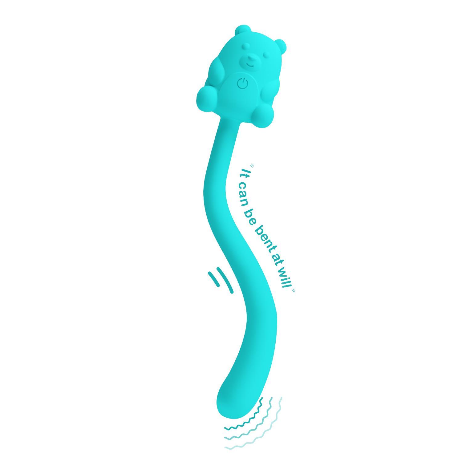 Pretty Love Cute Bear Flirting Stick Vibratör