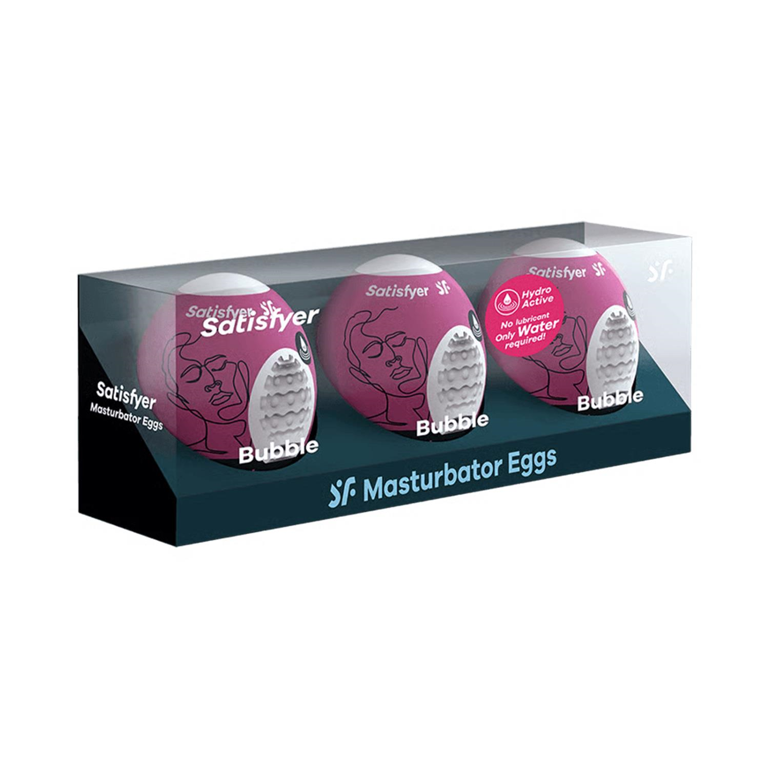 Satisfyer Bubble Yumurta Mastürbatör 3lü Set