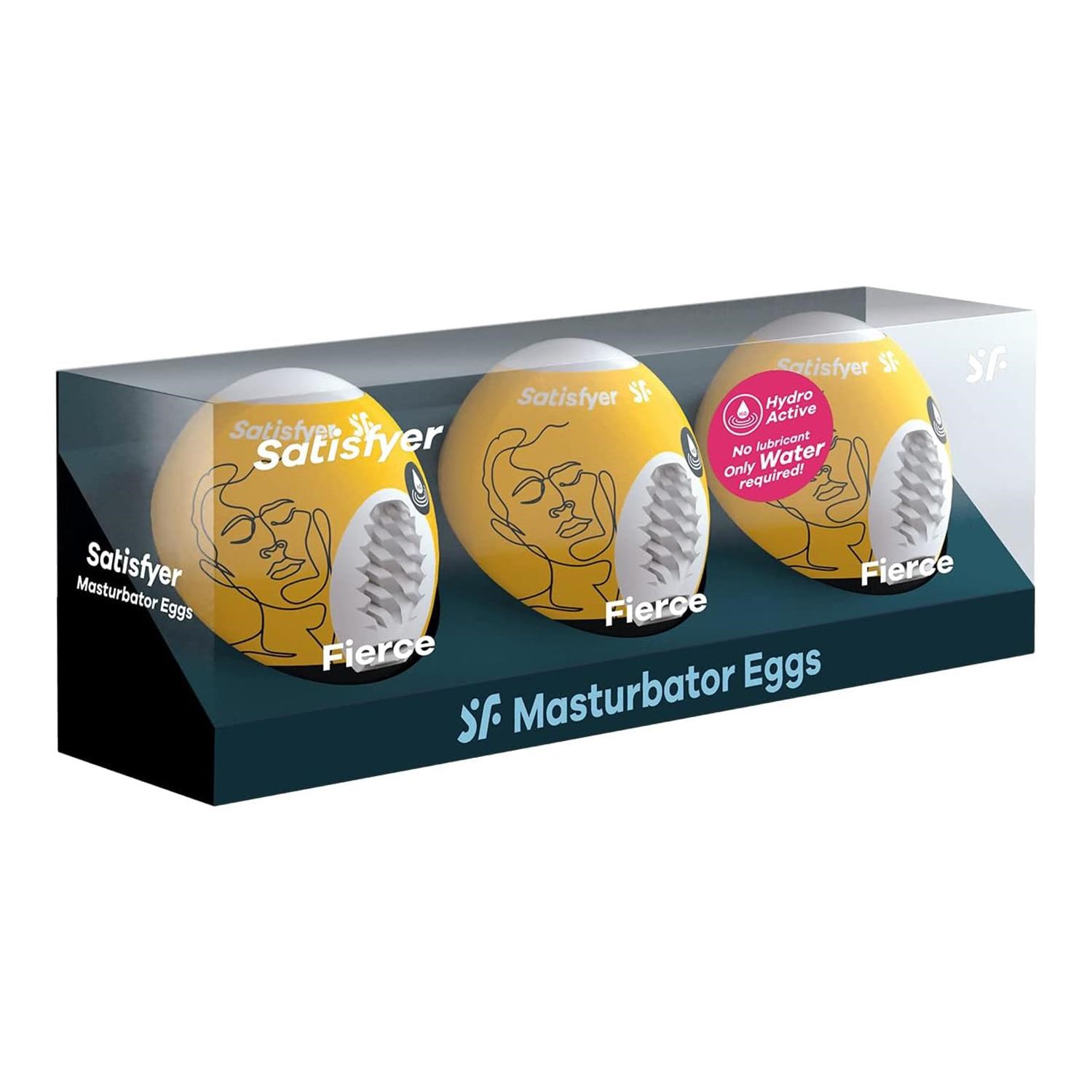 Satisfyer Fierce Yumurta Mastürbatör 3lü Set