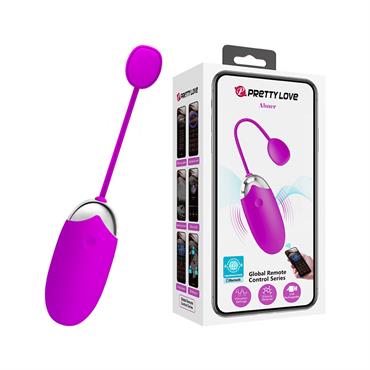 Baile Pretty Love Abner APP Kontrollü Şarjlı Titreşimli Yumurta