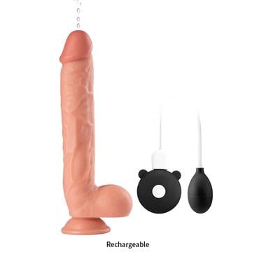 Boşalan Gerçekçi Dildo - 23 cm
