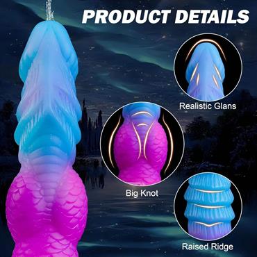 Boşalan Yaratık Dildo - 20 cm