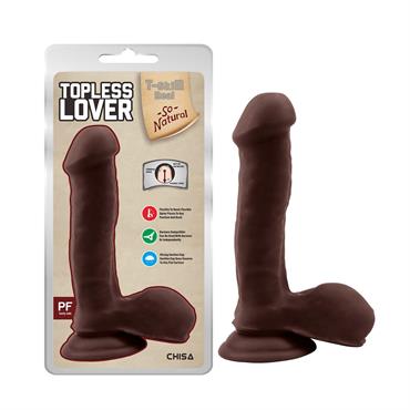 Chisa Topless Lover Brown Realistik Dildo 19.2 cm