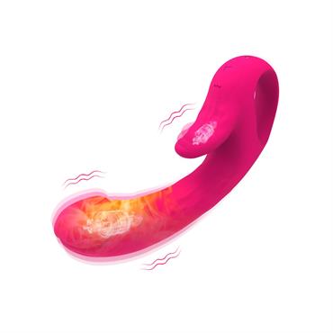 Çift Motorlu Modern Rabbit Vibrator Pembe