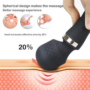 Çift Uçlu 30 Modlu Şarjlı Siyah Vibratör Mor– Güçlü, Sessiz ve Çok Fonksiyonlu