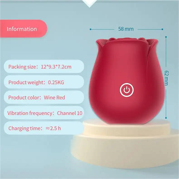 Emişli Gül Vibratör Kırmızı