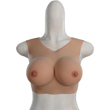 Giyilebilir Silikon Göğüs Sarışın Orta Boy D Cup