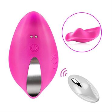 Kablosuz Uzaktan Kumandalı Giyilebilir Klitoral Vibratör Rose – USB Şarjlı, Sessiz ve Su Geçirmez