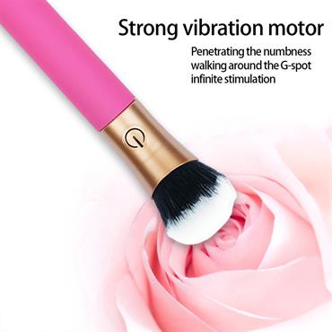 Makyaj Fırçası Şeklinde Vibratör Mor