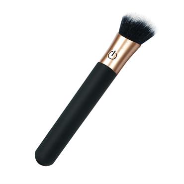 Makyaj Fırçası Şeklinde Vibratör Siyah