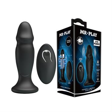 Mr Play 12 Modlu Uzaktan Kumandalı Şarjlı Titreşimli Anal Plug
