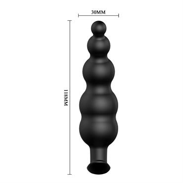 Pretty Love Boncuklu Kademeli Jelly Anal Plug