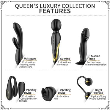 Pretty Love Queen’s Luxury Collection 7 Parça Lüks Çift Seti