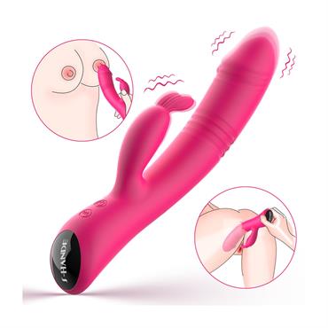 S-Hande Randy Çift Motorlu Tavşan Vibratör