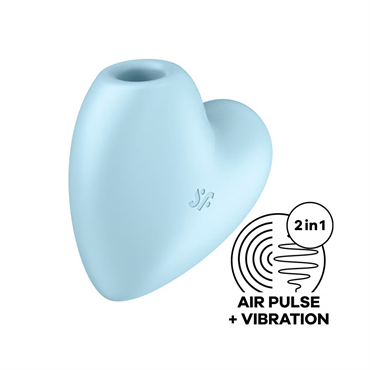 Satisfyer Cutie Heart Emişli Vibratör Mavi