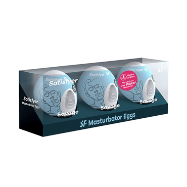Satisfyer Savage Yumurta Mastürbatör 3lü Set