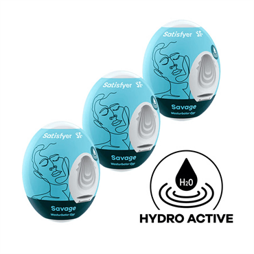 Satisfyer Savage Yumurta Mastürbatör 3lü Set