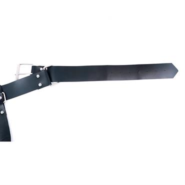 Siyah Deri Kol ve El Bağlama Harness Seti