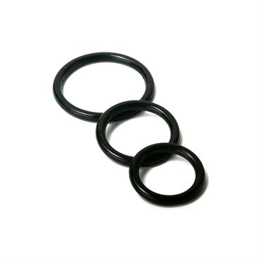 Siyah Penis Halkası Set 3lü