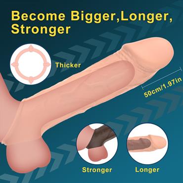 Titreşimli Uzaktan Kumandalı Penis Kılıfı