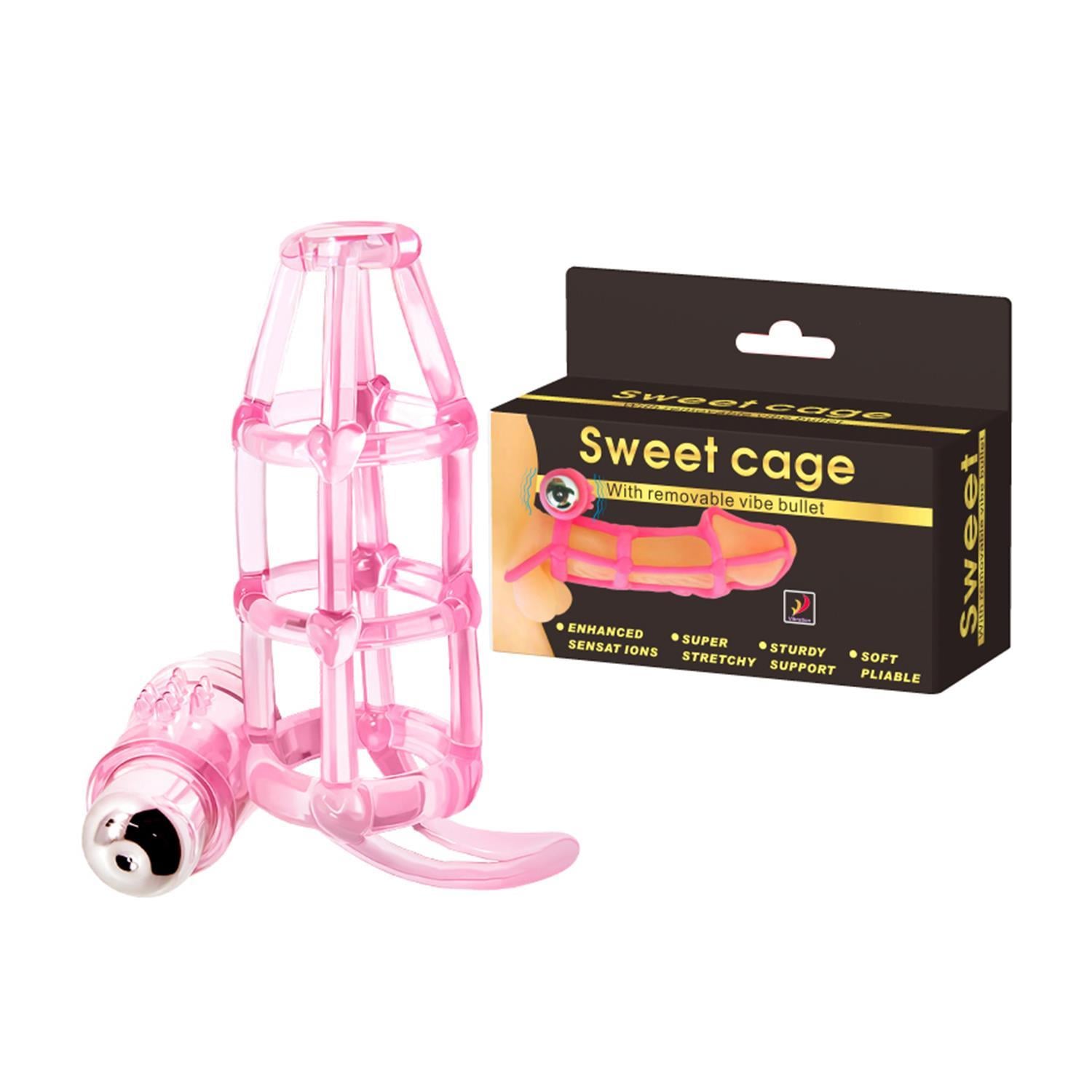 Baile Sweet Cage Çıkarılabilir Bullet’lı Titreşimli Penis Kafesi