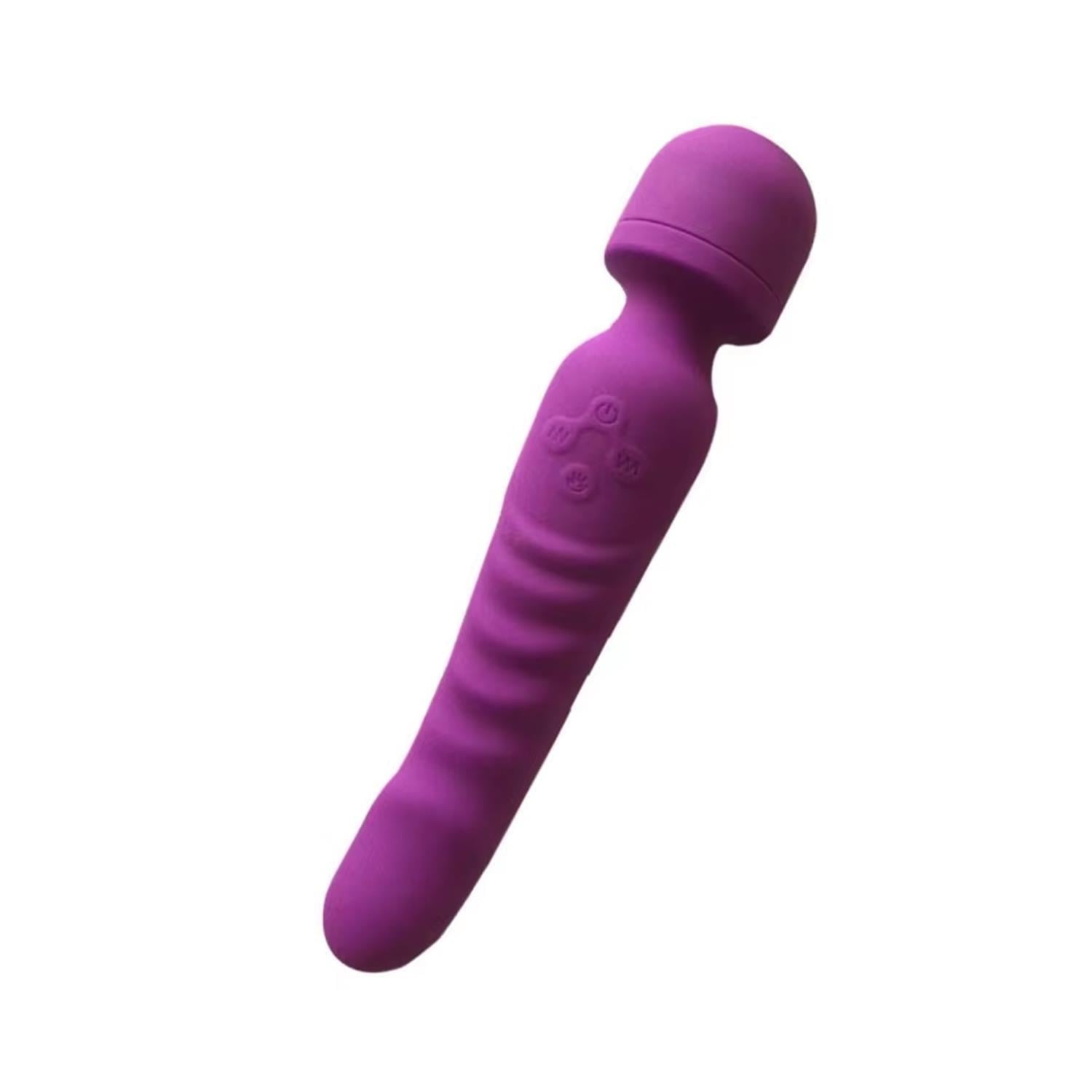 Çift Taraflı Wand Vibratör Mor
