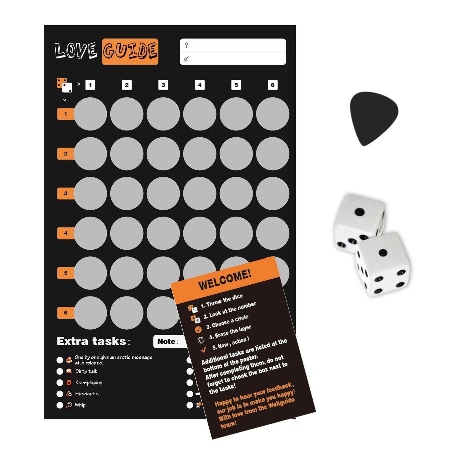 Love Guide – Çiftler İçin Sürpriz Görev Panosu Türkçe