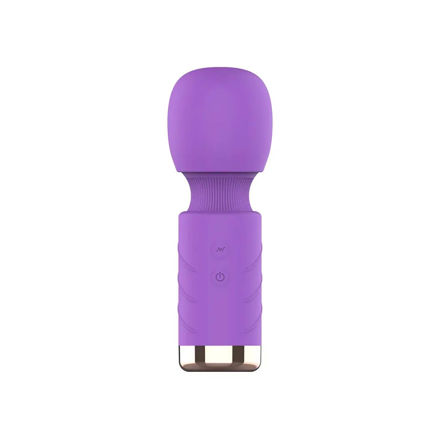 Modern Mini Wand Vibratör Mor