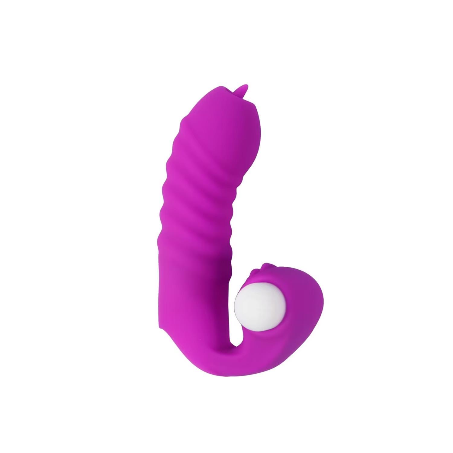 Parmak Ucu Vibratör Mor