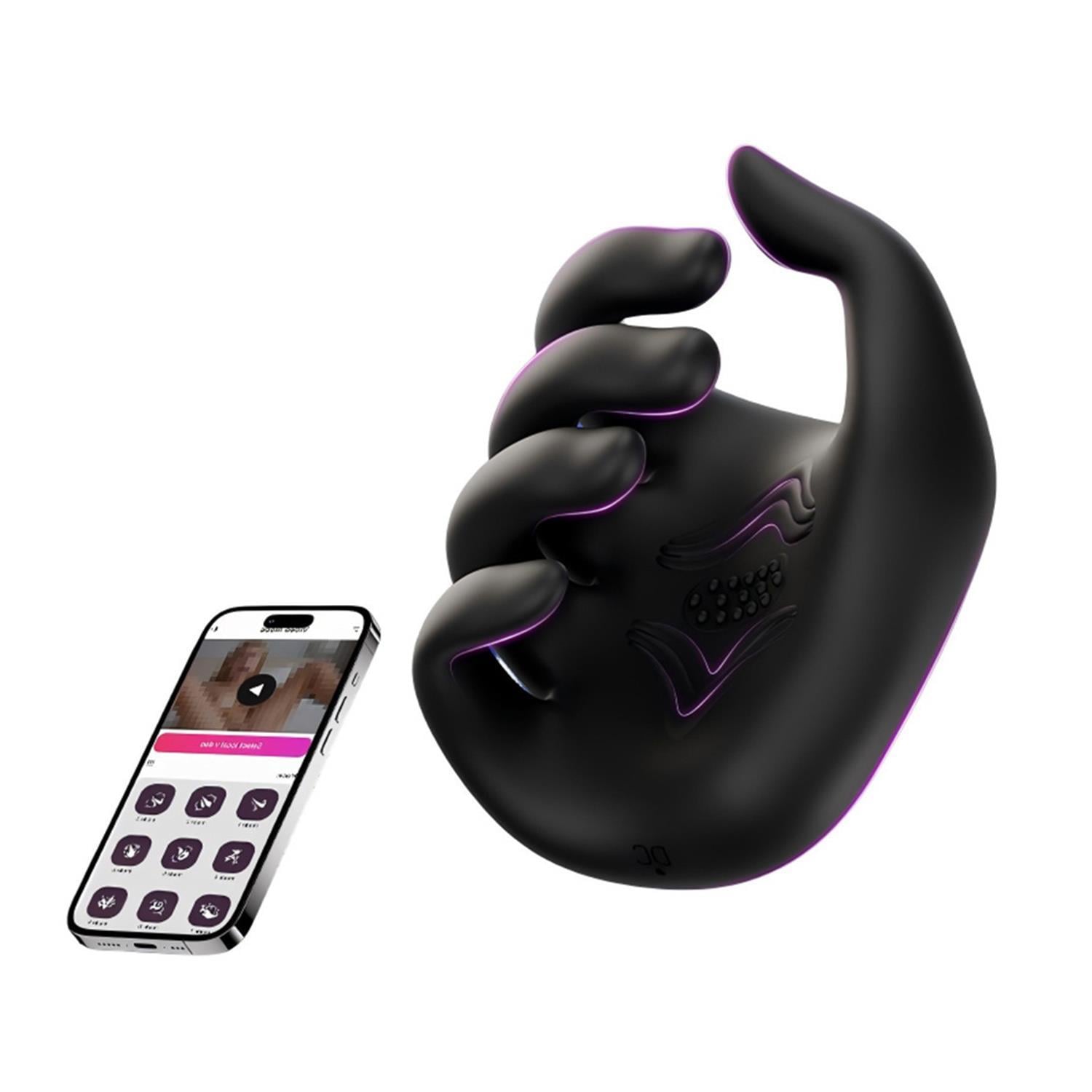 Pembe Tilki App Destekli Penis Egzersiz Vibratörü