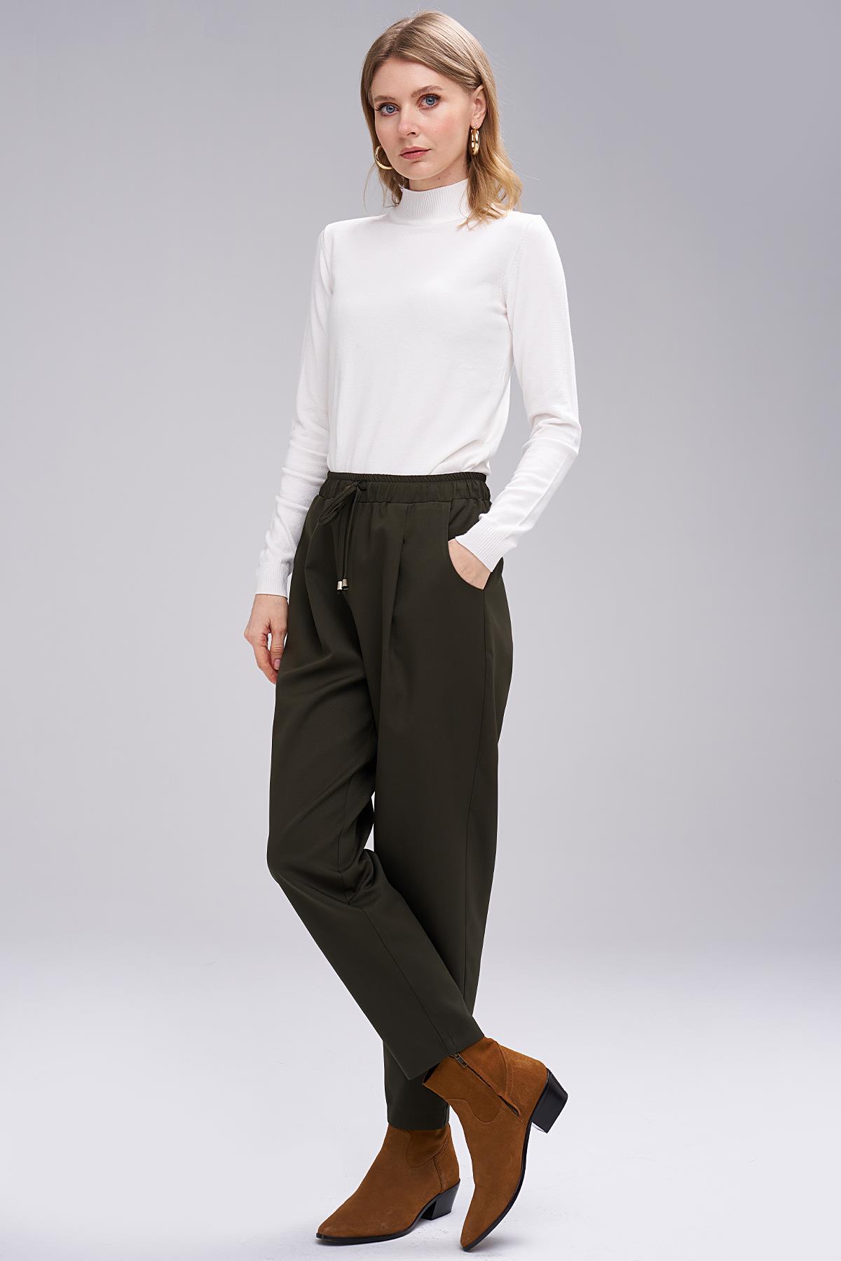 Kemeri Lastikli-Pantolon