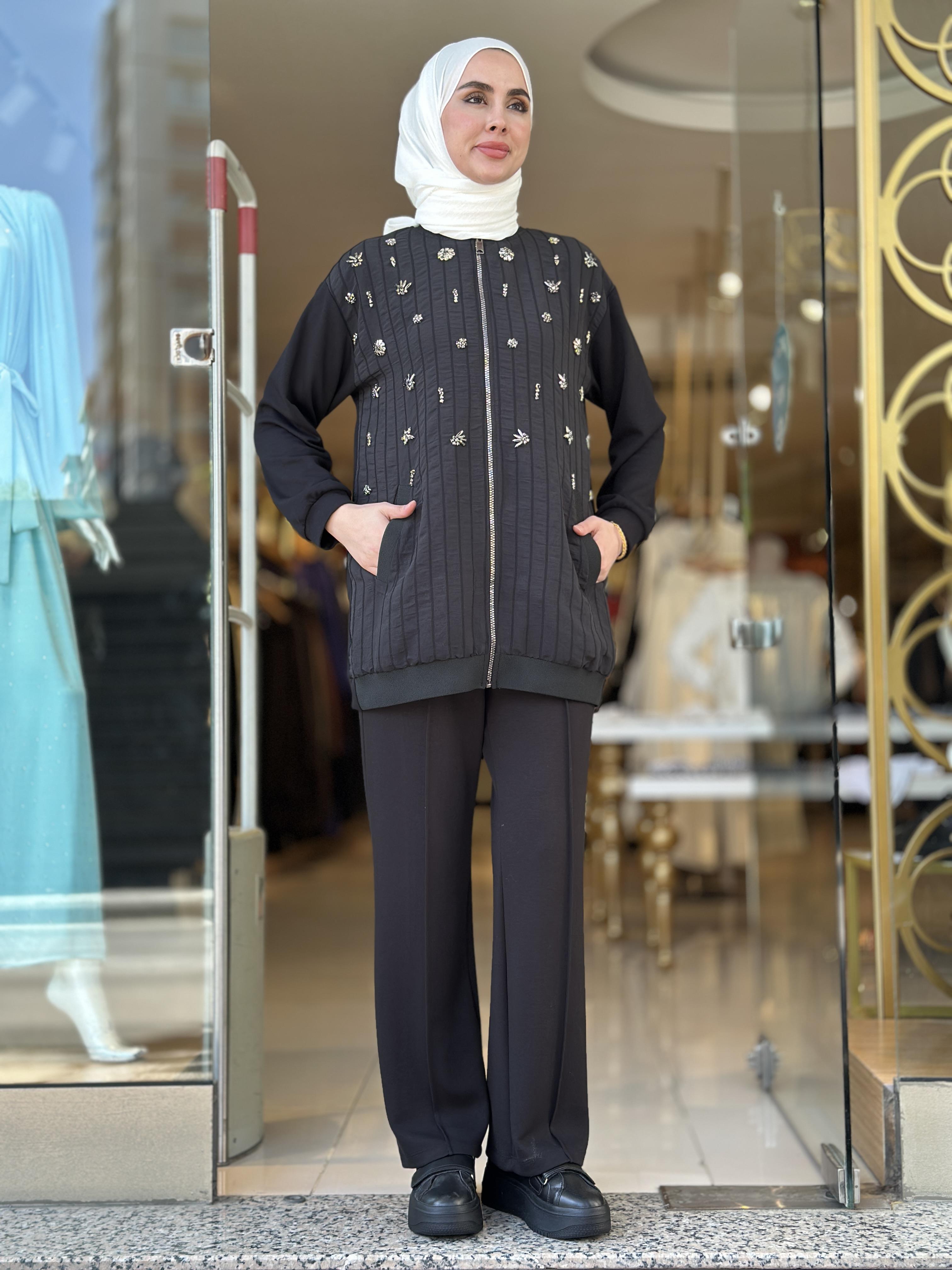 Amora Takım - Siyah 